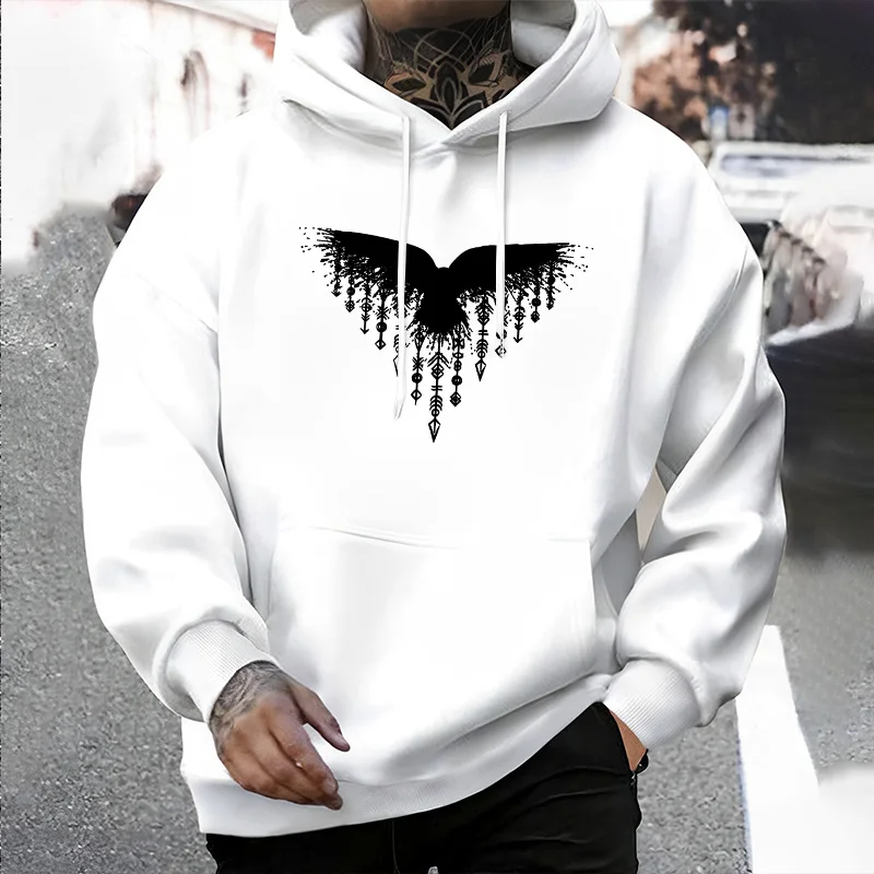 Urban Street Fashion Photography - 2026 Herren Kapuzenpullover - Urbaner Streetwear-Trend