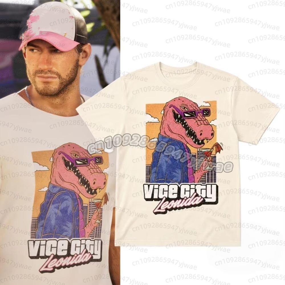Street Fashion Dance - Jason Vice City Leonida Alligator Bedrucktes