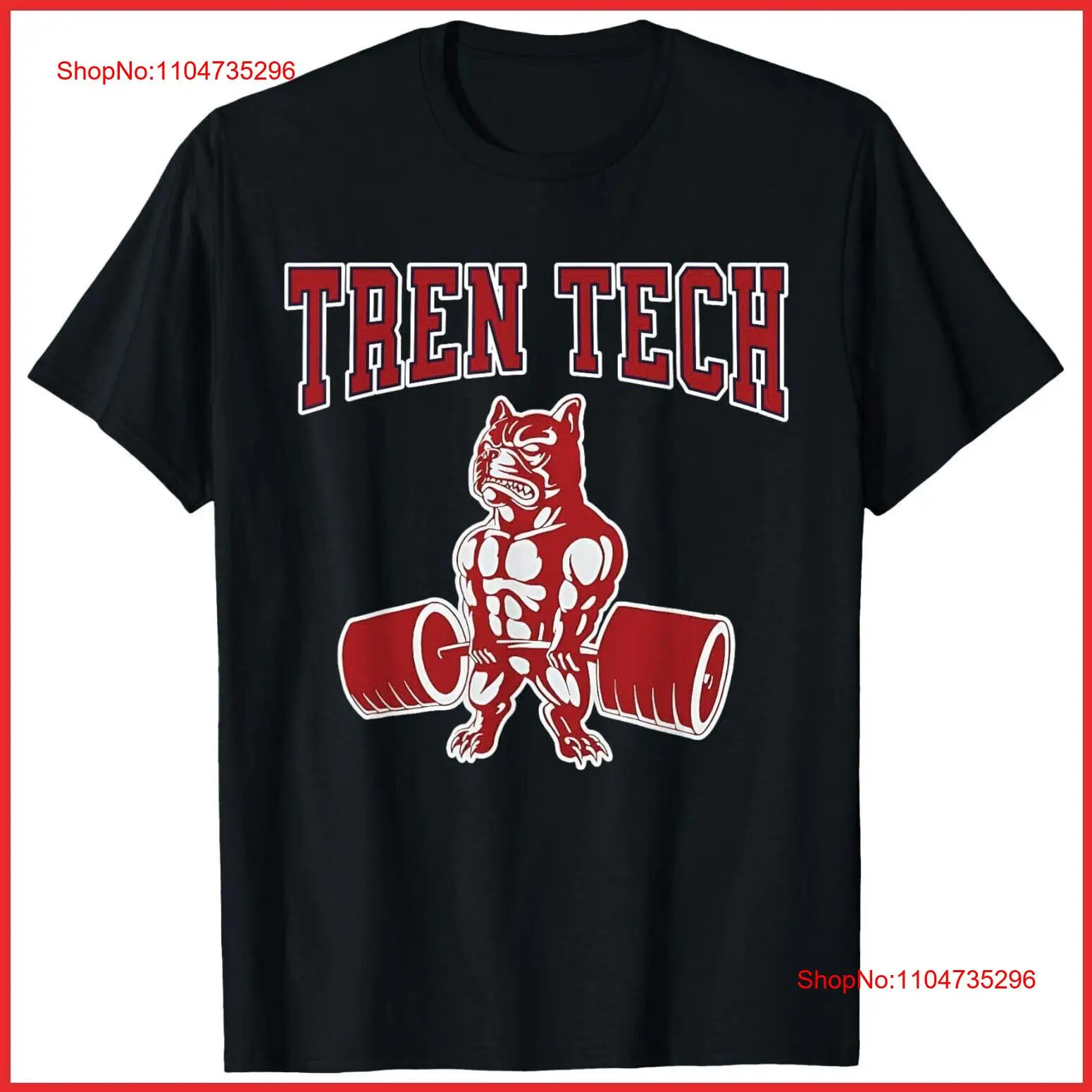 Street Fashion Dance - Tren Tech Gym Bodybuilding Schwarzes Baumwoll-T-Shirt