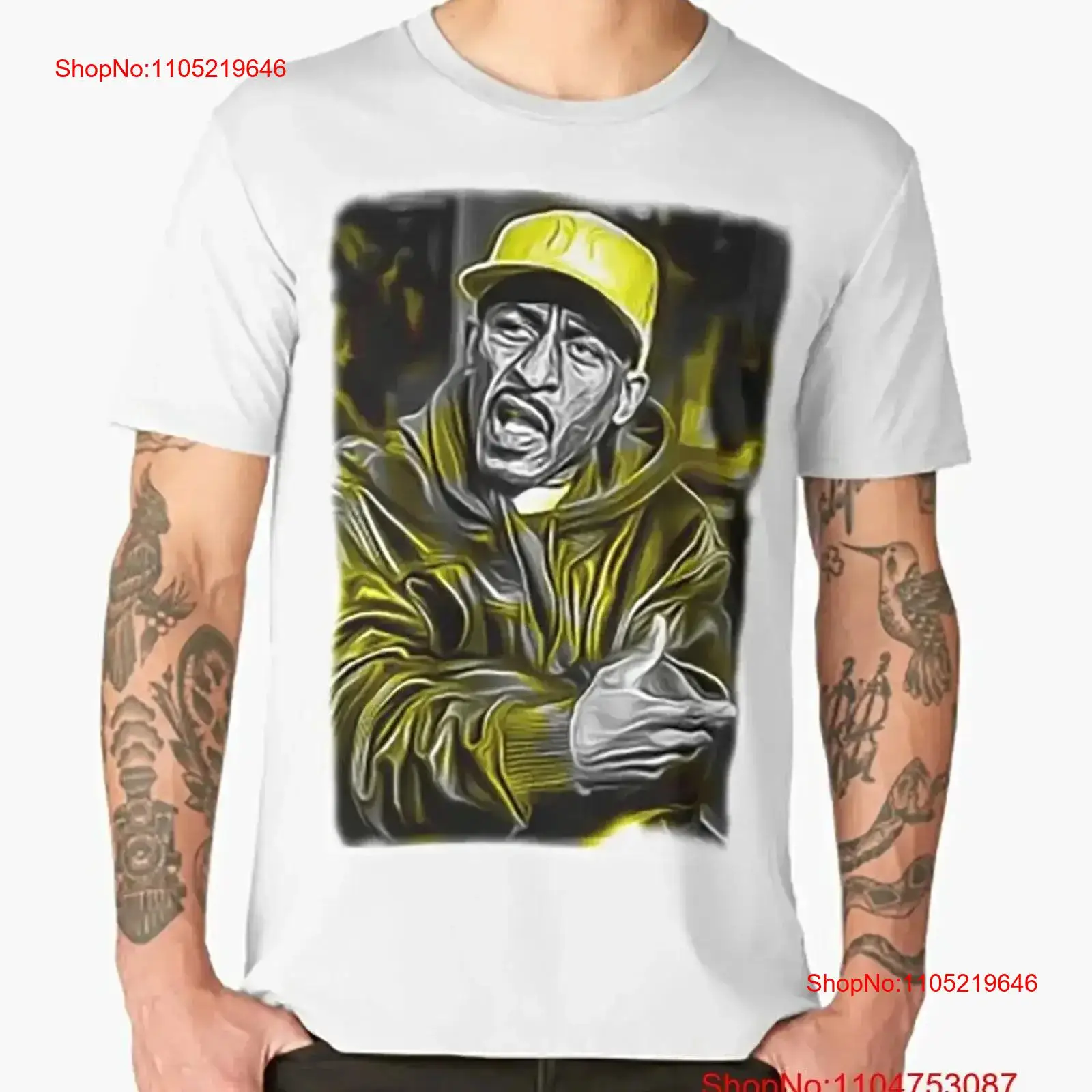 Street Fashion Baggy - Rakim T-Shirt Rapper Classic Rap Hip