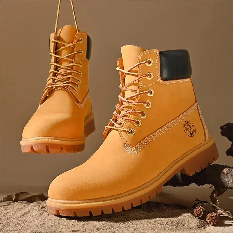 Mesh Top Layering - Stiefel Männer High Top Stiefel Hohe