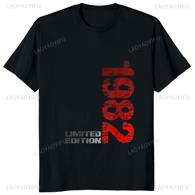 Street Fashion Baggy - Limitierte Auflage 1982 Vintage gedruckt T-Shirt