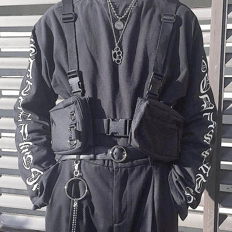 Street Fashion Baggy - Street Trend Chest Rig Tasche Hip-Hop