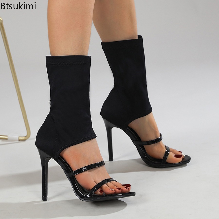 Sexy Stretch-Stiefel mit Hohen – Street Fashion Dance Bewertung und Preis