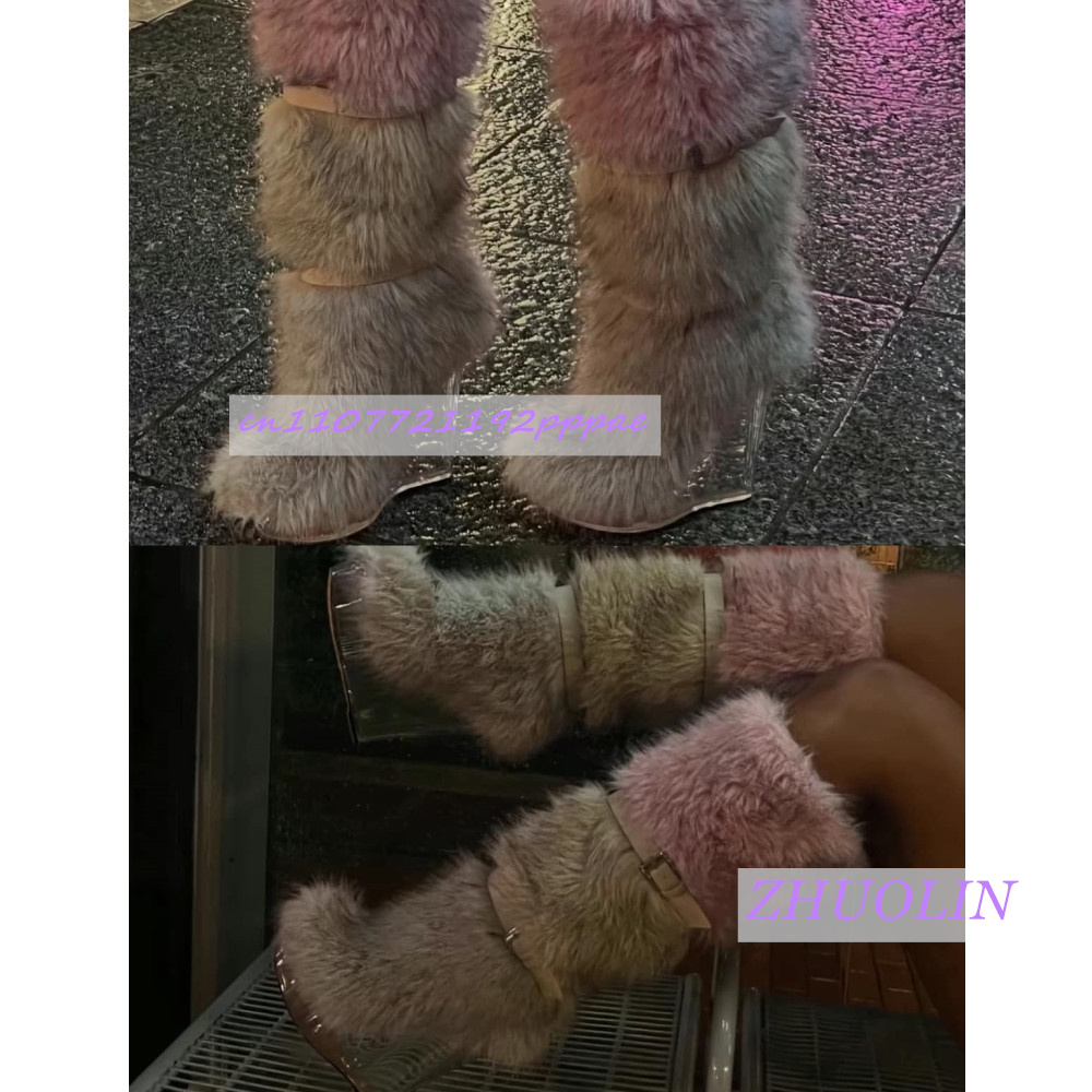 Winter Farbverlauf Pelzigen Tr – Street Fashion Trends Bewertung und Preis