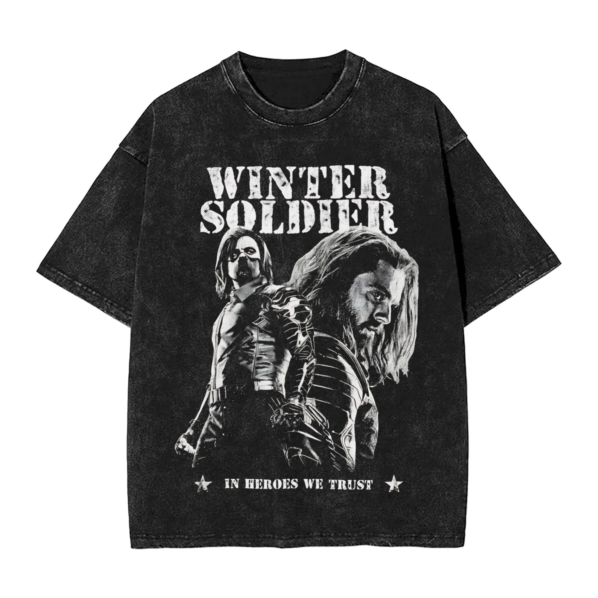 Harajuku Washed Shirt Soldier  – Street Fashion Outfit For Men Bewertung und Preis