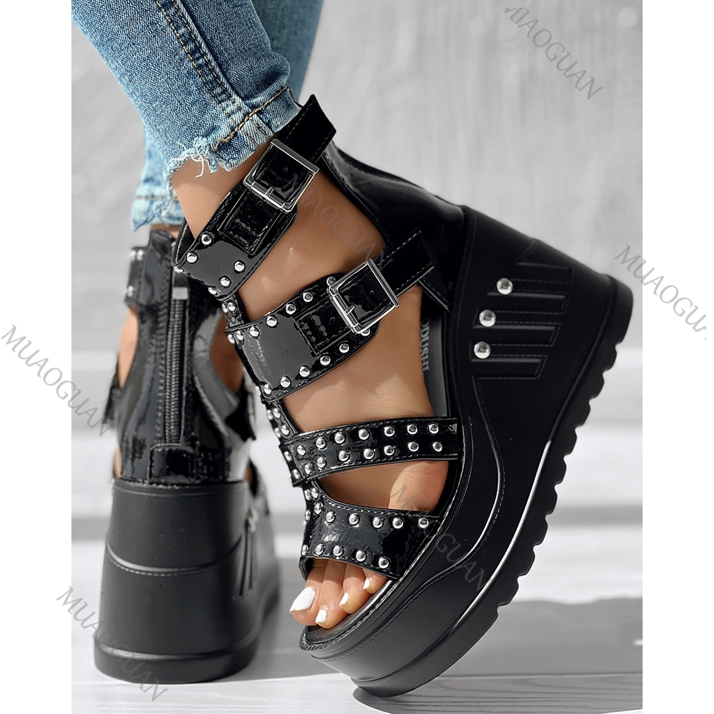 Modische Damen-Sandalen mit Pe – Street Fashion Styles Bewertung und Preis