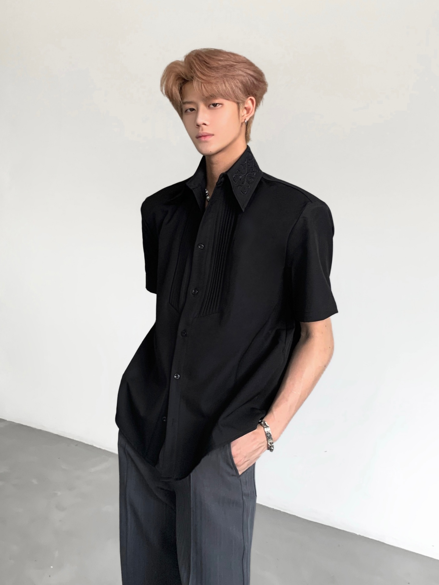 Ace Tailors Herrenhemd mit Sch – Urban Street Fashion Photography Bewertung und Preis