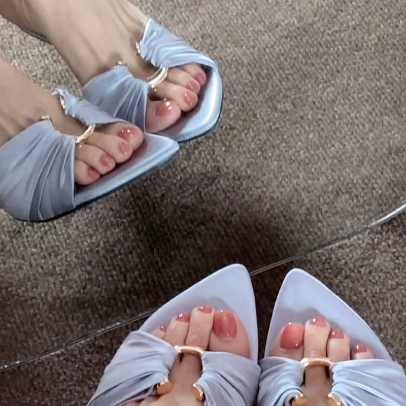Sommer Neue Mode Offene Flache – Street Fashion Styles Bewertung und Preis