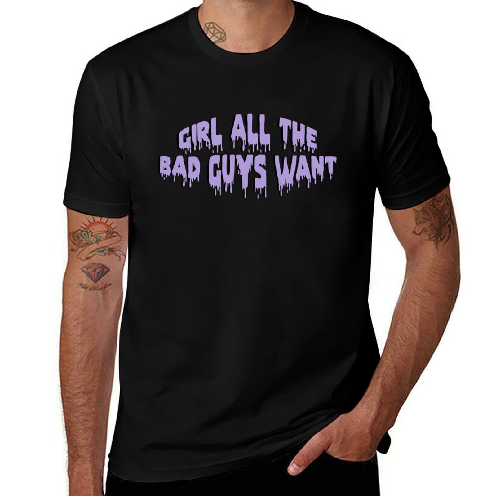 T-Shirt „Girl All the Bad Guys – Street Fashion Guys Bewertung und Preis