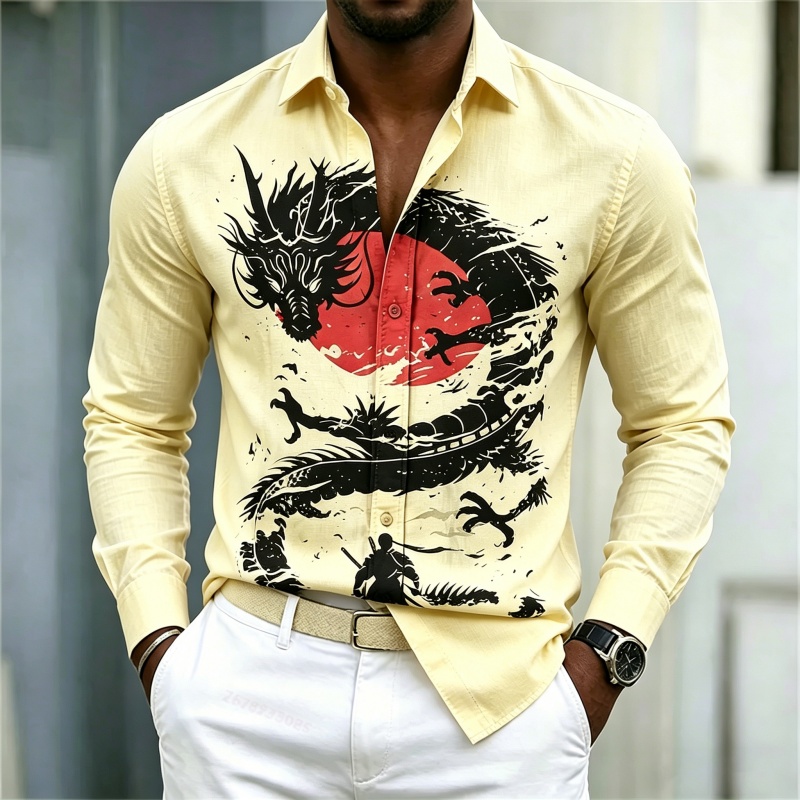 2026 Neues Herrenhemd Weiß Sch – Street Fashion Styles Bewertung und Preis