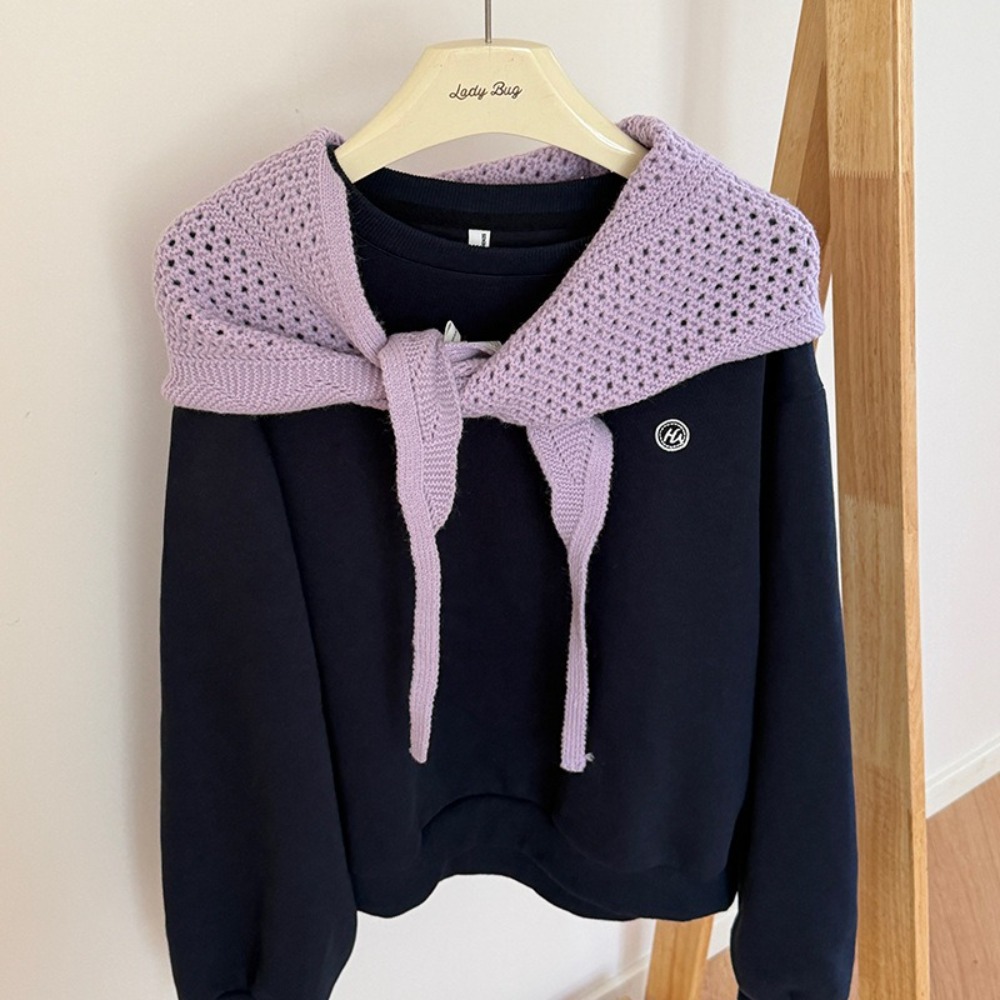 Durchbrochener gestrickter Dre – Street Fashion Shoot Bewertung und Preis