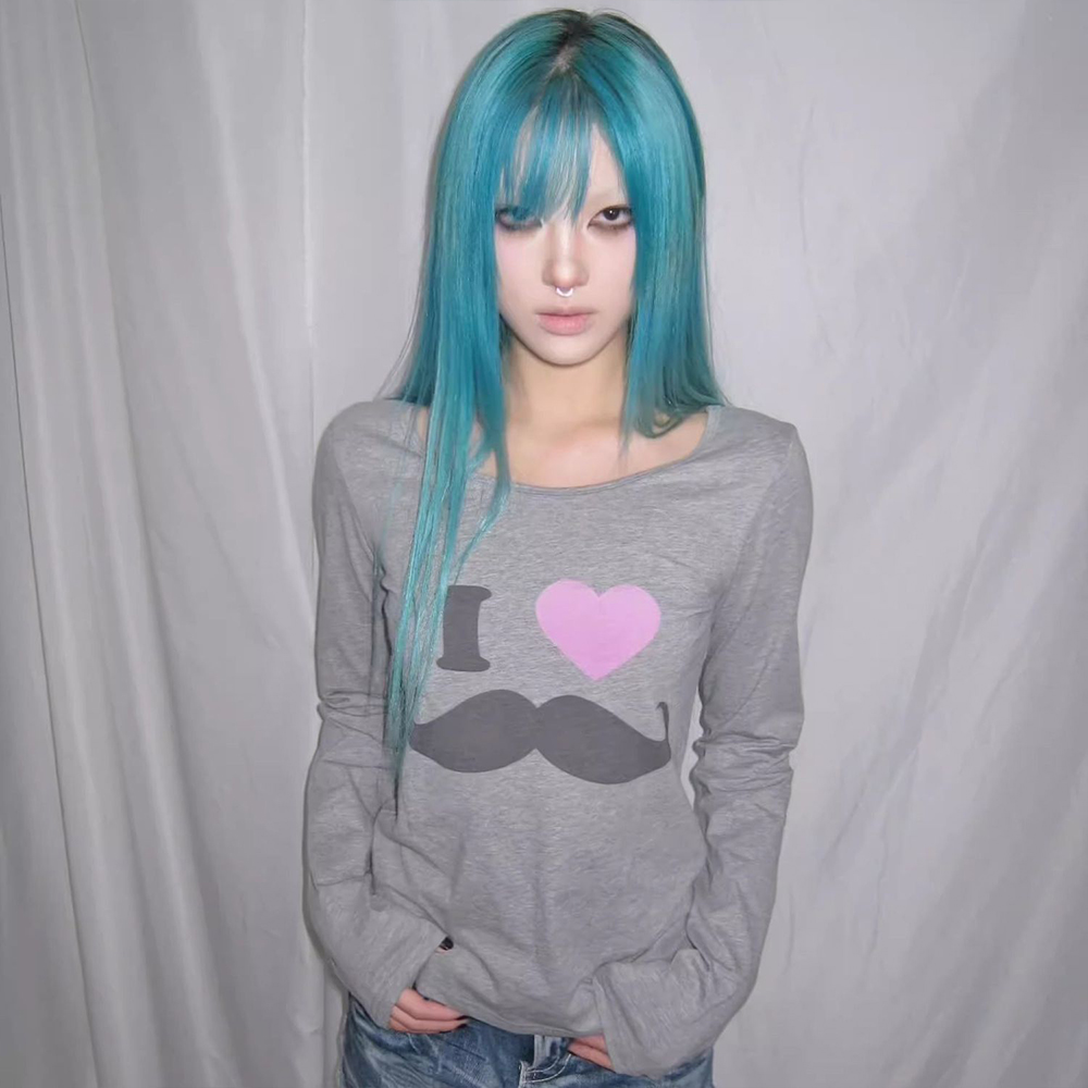 Japanisches Y2K-T-Shirt mit Ba – Street Fashion Dance Bewertung und Preis