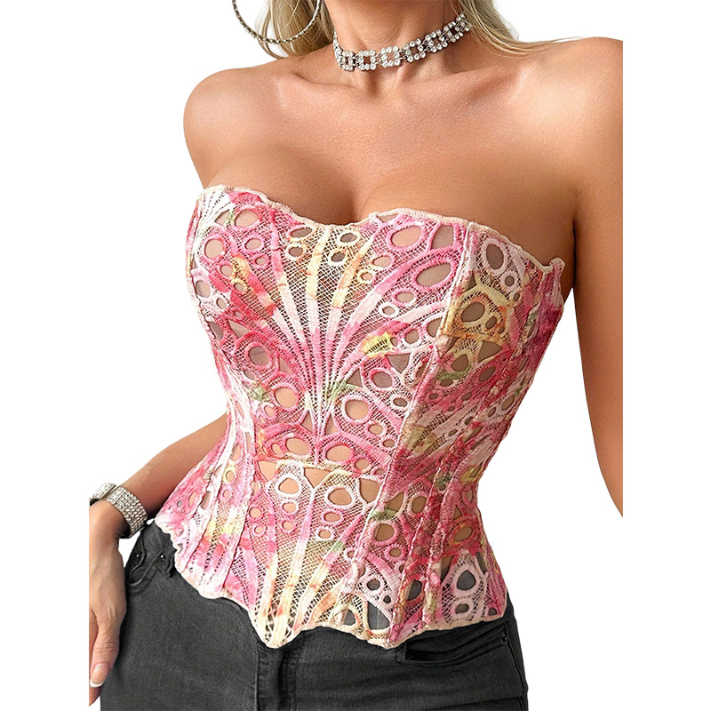 Sexy Korsett-Oberteil aus durc – Mesh Top Layering Bewertung und Preis