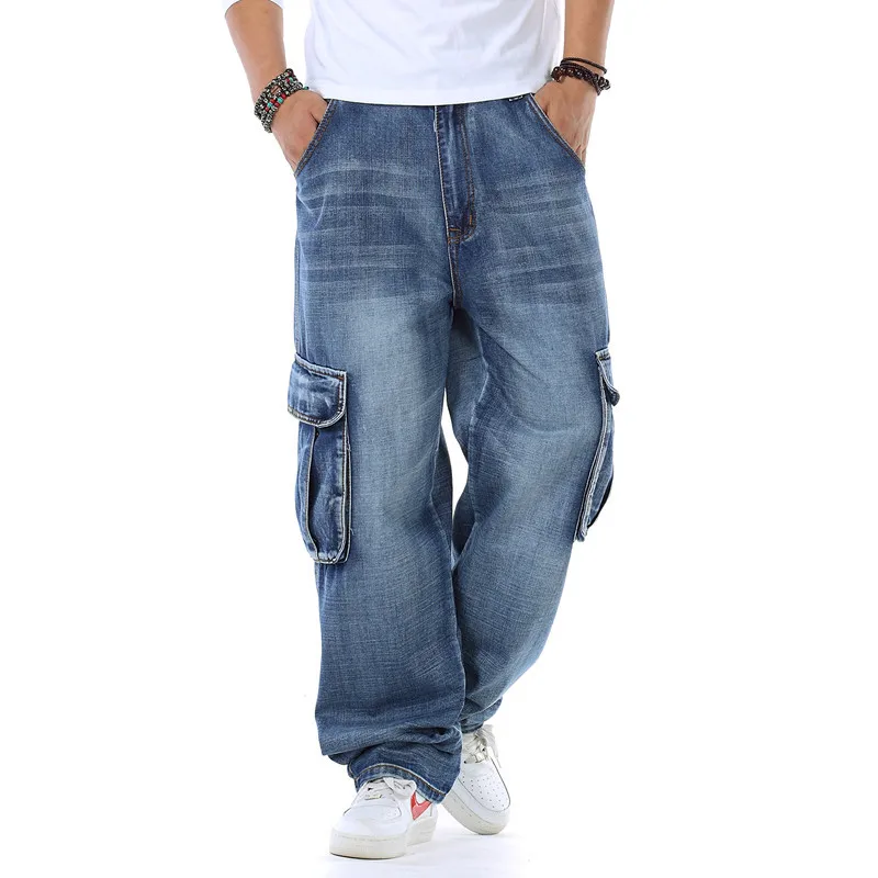 Herren Baggy Jeans Frühling un – Street Fashion Guys Bewertung und Preis