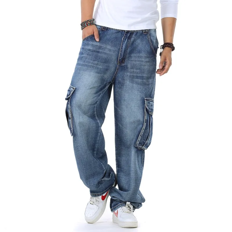 Herren Baggy Jeans Frühling un – Street Fashion Guys Bewertung und Preis