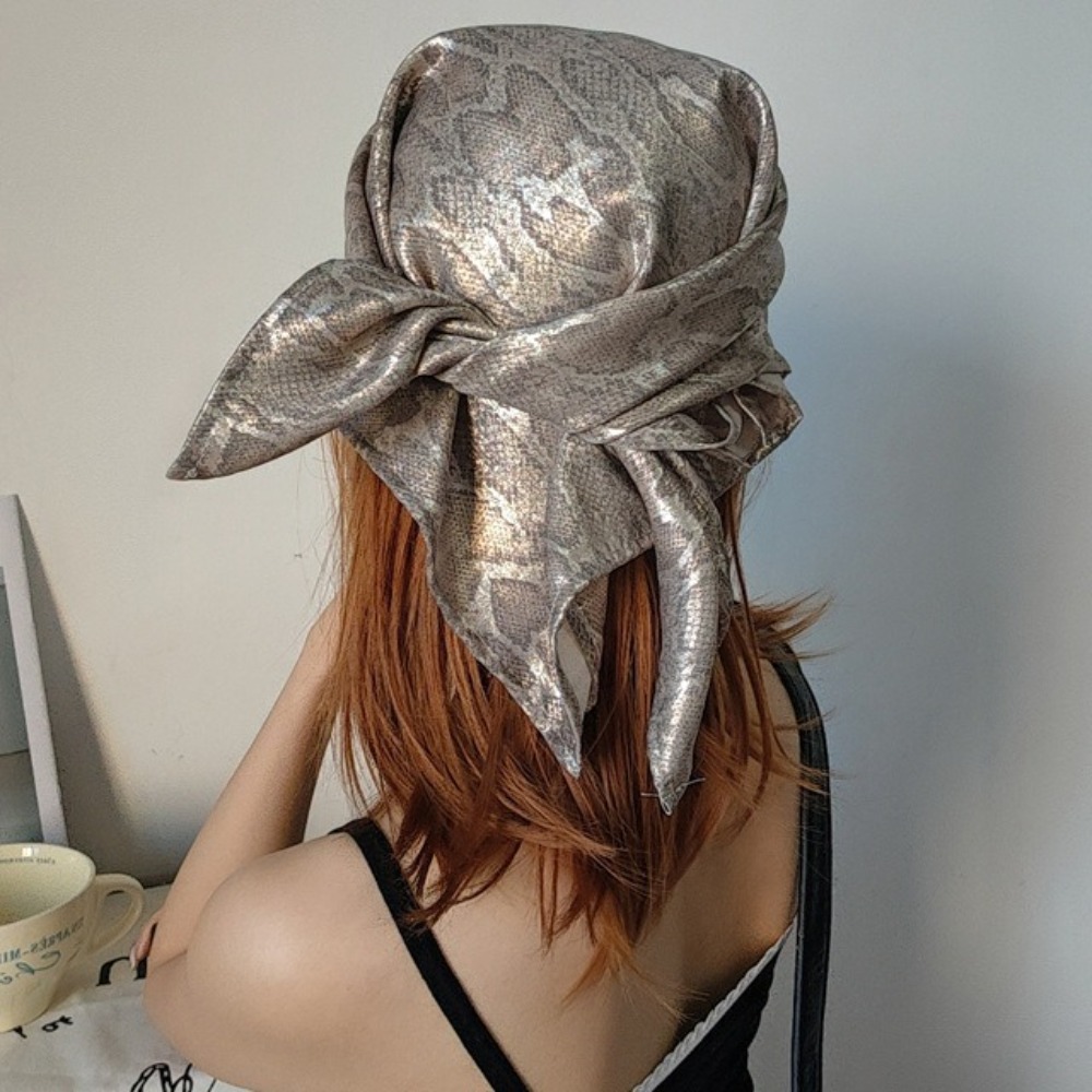 Kopfbedeckung Y2K Snake Print  – Street Fashion Dance Bewertung und Preis