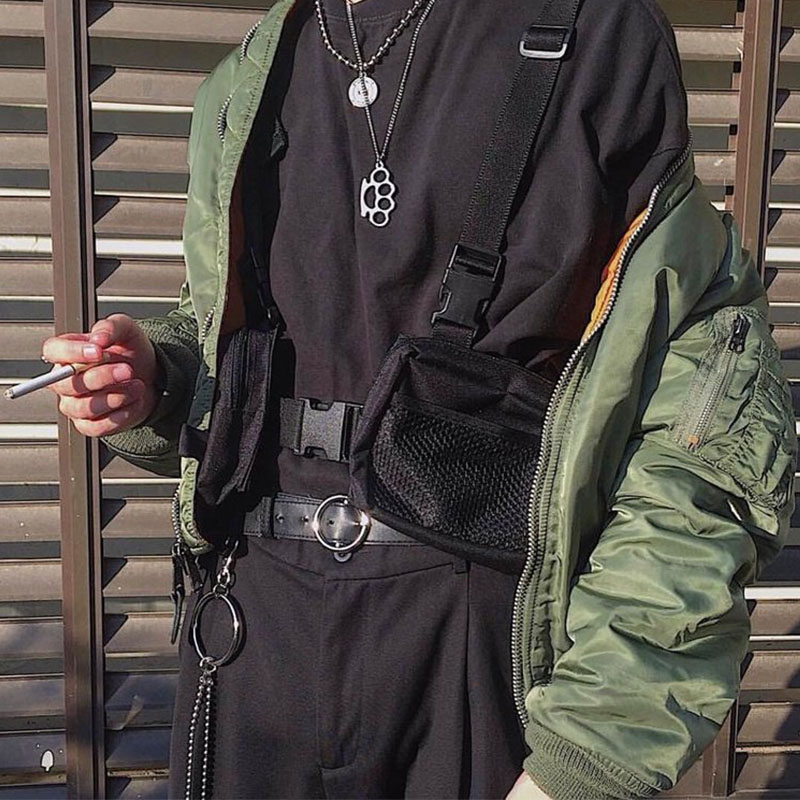 Street Trend Chest Rig Tasche  – Street Fashion Baggy Bewertung und Preis